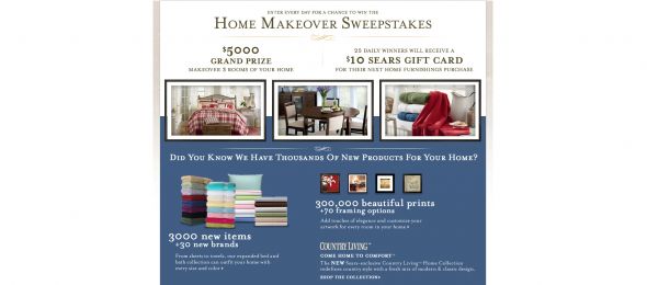 Sears Home Sweepstakes