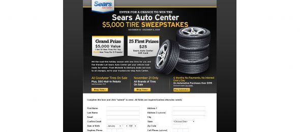 Hit The Road For The Holidays Sweepstakes