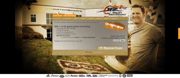 Dale Jr.’s Great Giveaway