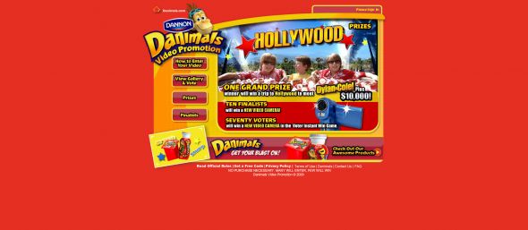 Dannon Danimals Video Promotion