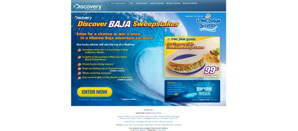 Discover Baja Sweepstakes