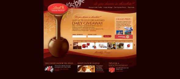 Do You Dream in Chocolate? Lindor Truffles Dreamstakes Daily Giveaway