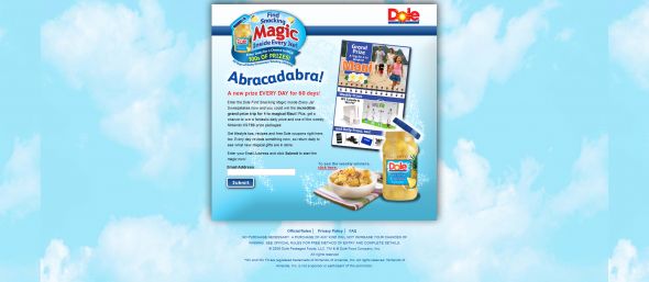 Dole Find Snacking Magic Inside Every Jar Sweepstakes