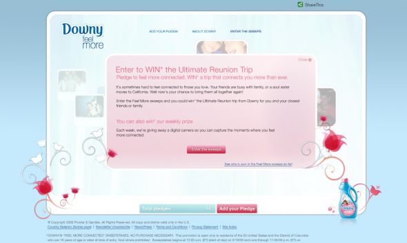 Downy Feel More Connected Sweepstakes