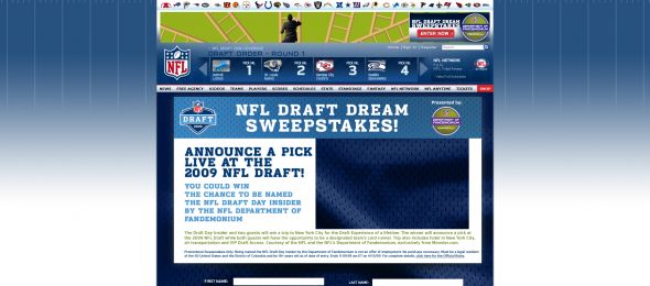 Draft Dream Sweepstakes