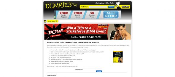 Dummies.com Sweepstakes
