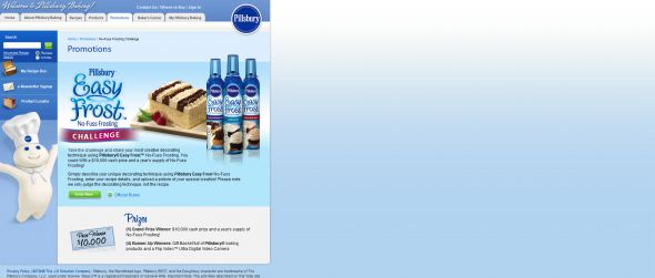 Pillsbury Easy Frost No Fuss Frosting Challenge