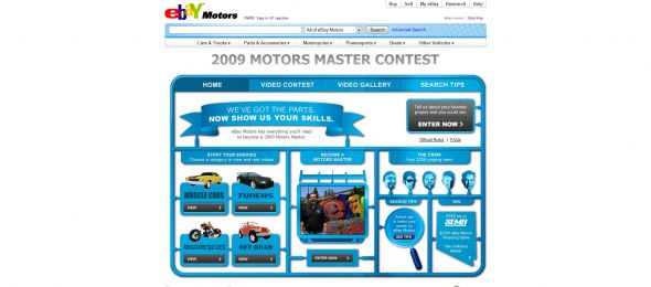 eBay 2009 Motors Master Contest