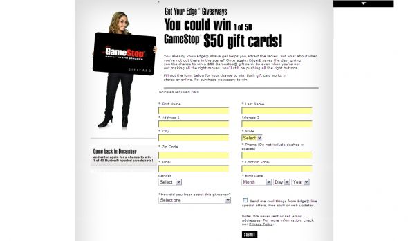 Get Your Edge Giveaway