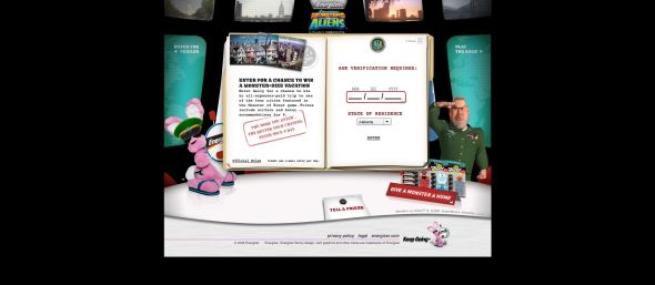 Energizer Monsters vs Aliens Vacation Sweepstakes