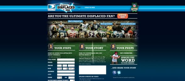 2009 DIRECTV Ultimate Displaced Fan Contest