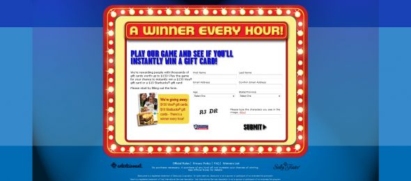Winner Every Hour Winner Every Hour