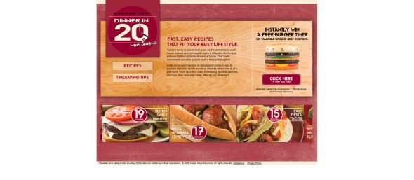 Ground Beef Fall Instant Win Game