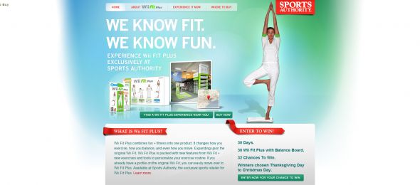 Wii Balance Board with WiiFit Plus Holiday Giveaway