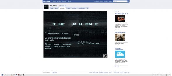MTV’s The Phone Facebook Contest
