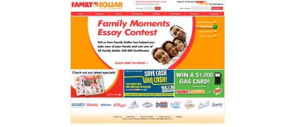 Family Dollar Family Moments Essay Contest