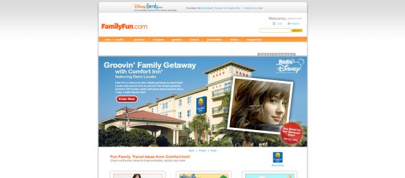 Groovin Family Getaway With Comfort Inn Featuring Demi Lovato Sweepstakes