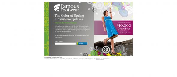 Color of Spring $10,000 Sweepstakes