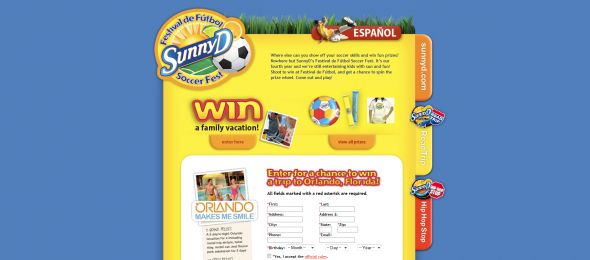 SunnyD Vacation Giveaway Sweepstakes