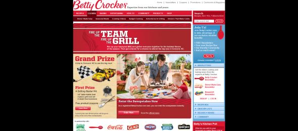 Betty Crocker Fire Up the Team Fire Up the Grill Sweepstakes