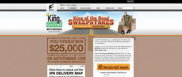 King of the Road Sweepstakes King of the Road Sweepstakes