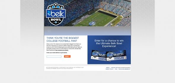 Belk Biggest Fan Contest Belk Biggest Fan Contest
