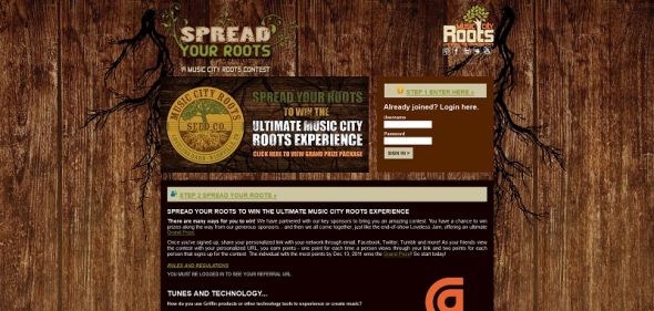 Spread Your Roots Contest Spread Your Roots Contest