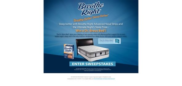 2011 Breathe Right Sleep Right Sweepstakes 2011 Breathe Right Sleep Right Sweepstakes