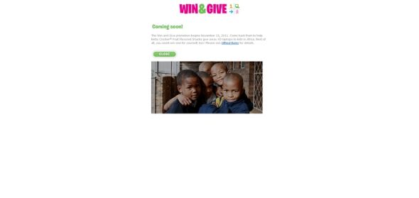 Win and Give Win and Give
