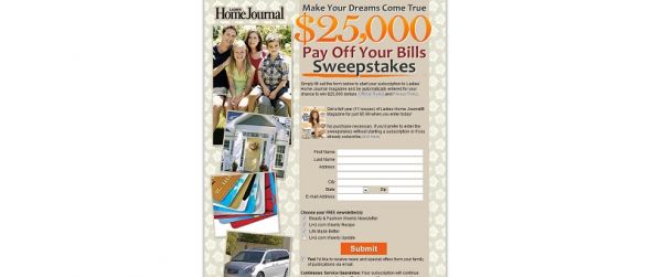lhj.com/dream – $25,000 Dream Sweepstakes lhj.com/dream – $25,000 Dream Sweepstakes