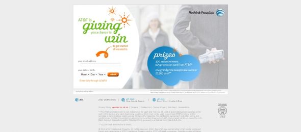 AT&T Holiday Instant Win Game & Sweepstakes AT&T Holiday Instant Win Game & Sweepstakes