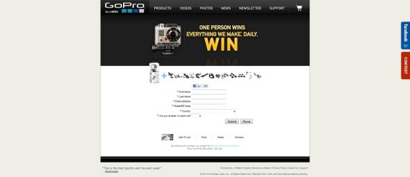 GoPro Everything We Make Sweepstakes GoPro Everything We Make Sweepstakes