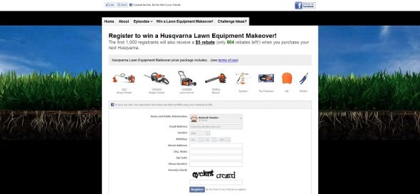 Husqvarna 2011 Backyard Games Husqvarna Lawn Equipment Makeover Contest Husqvarna 2011 Backyard Games Husqvarna Lawn Equipment Makeover Contest