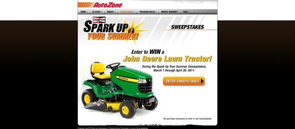 Champion Lawn Tractor Giveaway Sweepstakes Champion Lawn Tractor Giveaway Sweepstakes