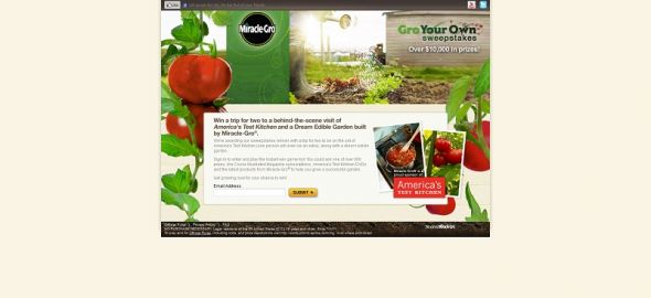 Miracle-Gro Gro Your Own Sweepstakes Miracle-Gro Gro Your Own Sweepstakes
