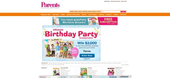 Ultimate Birthday Party Sweepstakes Ultimate Birthday Party Sweepstakes