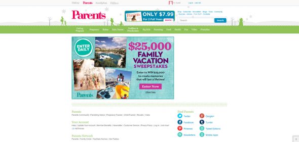 Parents.com $25,000 Sweepstakes Parents.com $25,000 Sweepstakes