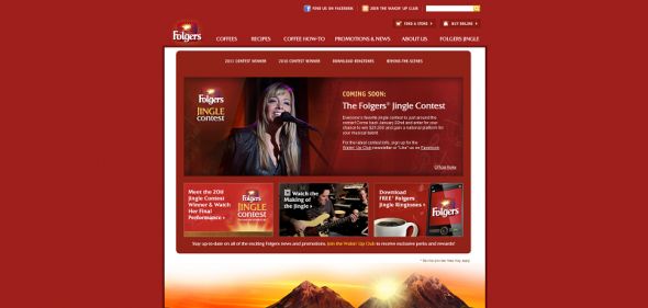 Folgers Jingle Contest Folgers Jingle Contest