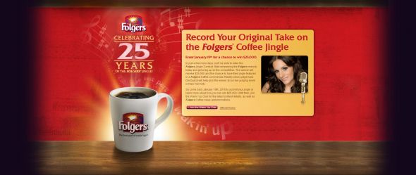Folgers Jingle Contest