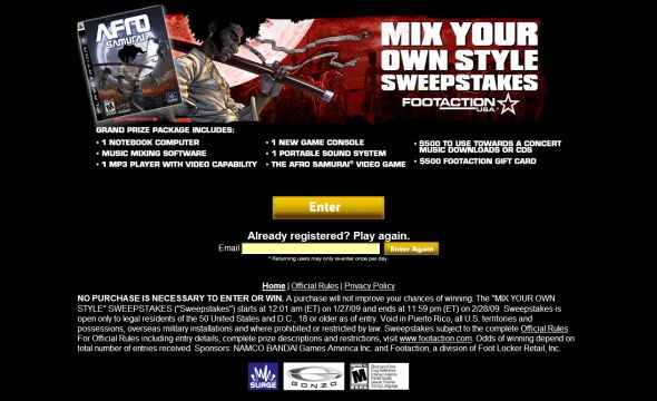 Mix Your Own Style Sweepstakes