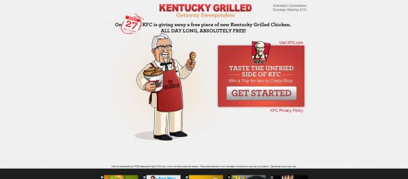 Kentucky Grilled Getaway Sweepstakes