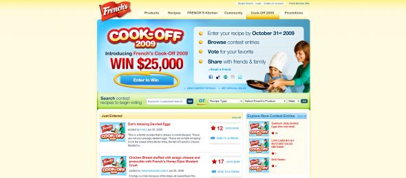 French’s Cook-Off 2009 Contest