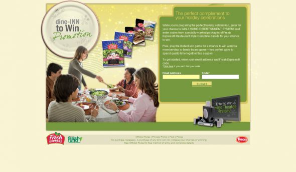 Dine Inn to Win Promotion
