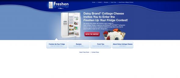 Daisy Brand Cottage Cheese Freshen Up Your Fridge Contest