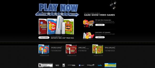 Game Show Video Games Instant Win Game and Sweepstakes