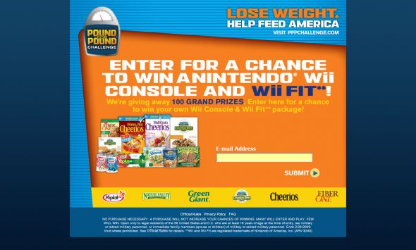 General Mills Pound for Pound Sweepstakes