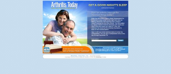 Get a Good Night’s Sleep Sweepstakes