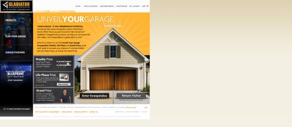 Unveil Your Garage Sweepstakes