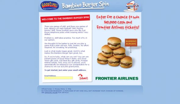 Bambino Burger Spin