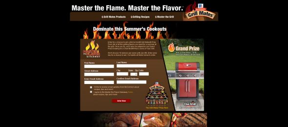 McCormick Grill Mates Master the Flavor Giveaway McCormick Grill Mates Master the Flavor Giveaway
